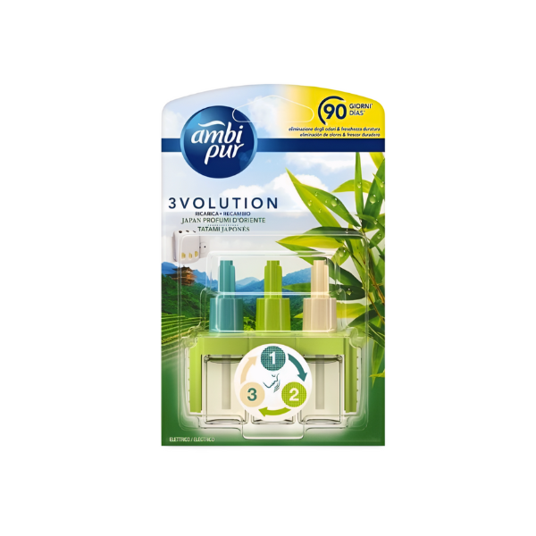 AMBI PUR 3VOLUTION RECAMBIO AMBIENTADOR TATAMI JAPONÉS 1 UD